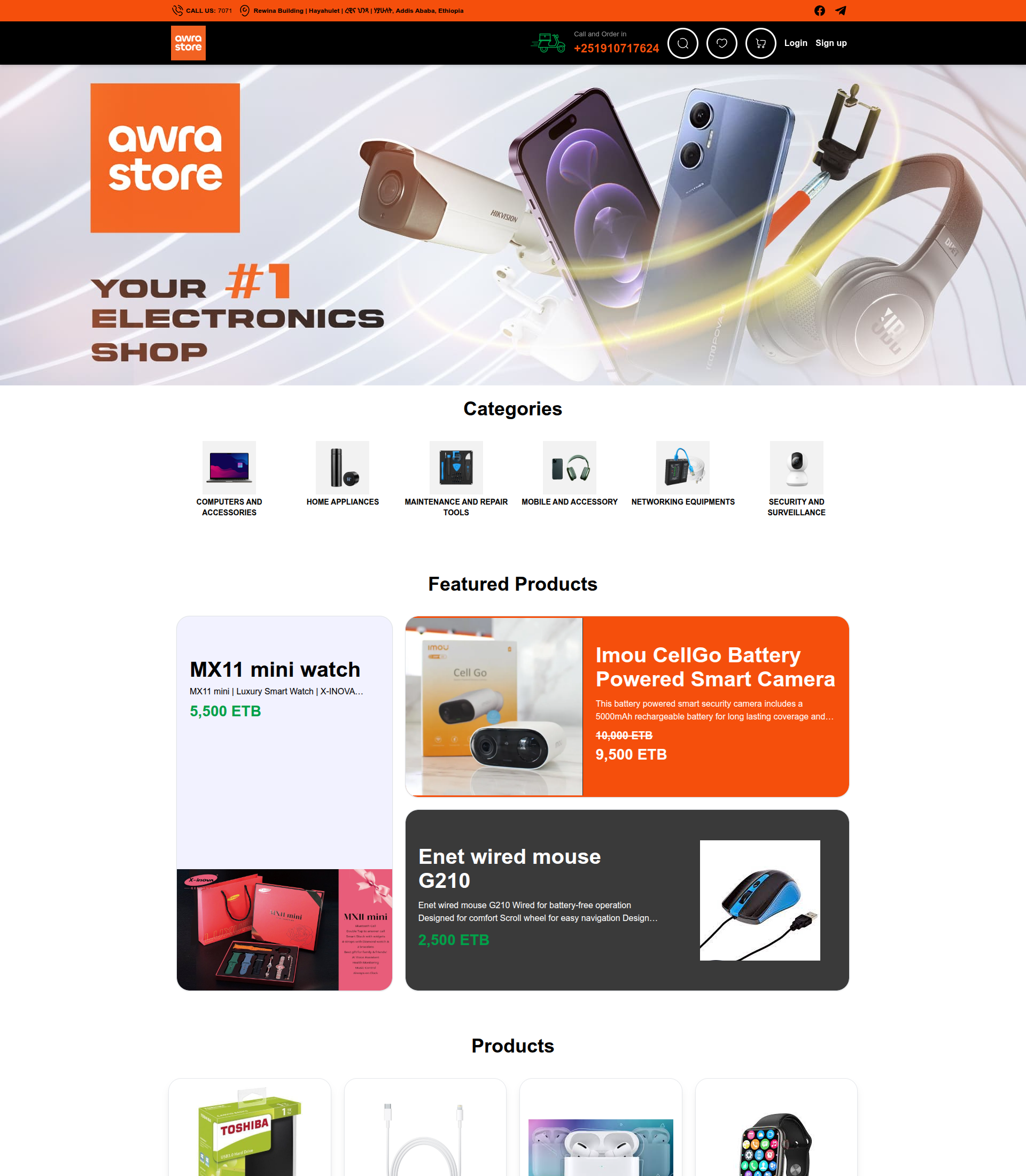 Awrastore template
